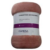 Cobertor Microfibra Liso 180g Queen Cores Sortidas 220x240 - Camesa