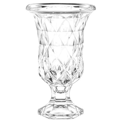 Vaso de Vidro Diamond 15 x 14 cm